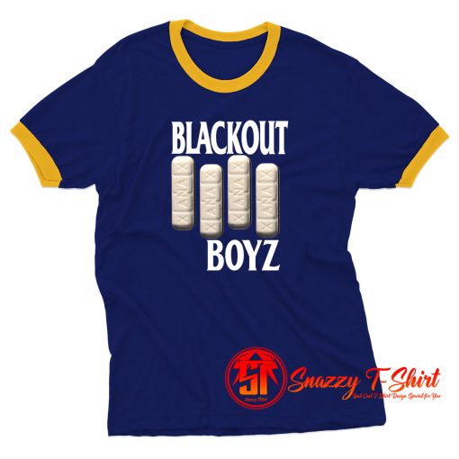 Blackout Boyz Black Ringer Tee