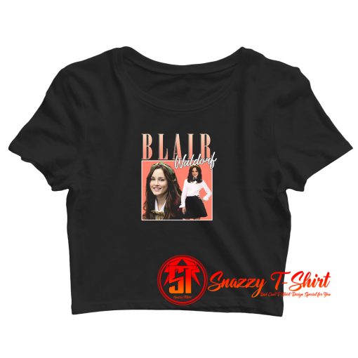 Blair Waldorf Crop Top Shirt