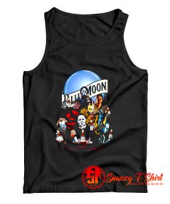 Blue Moon Beer Parody Killers Horror Halloween Tank Top