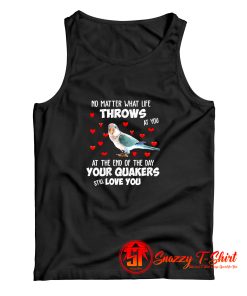 Blue Quaker Tank Top