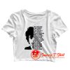 Bob Dylan May your hands always be busy Crop Top Shirt