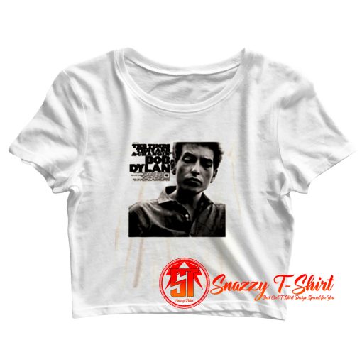 Bob Dylan Times They Are A Changin Crop Top Shirt