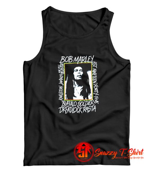 Bob Marley Buffalo Soldier Dreadlock Rasta Tank Top