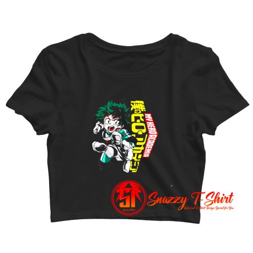 Boku No Hero Academia Anime Crop Top Shirt