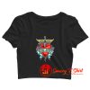 Bon Jovi Heart Dagger Logo Crop Top Shirt