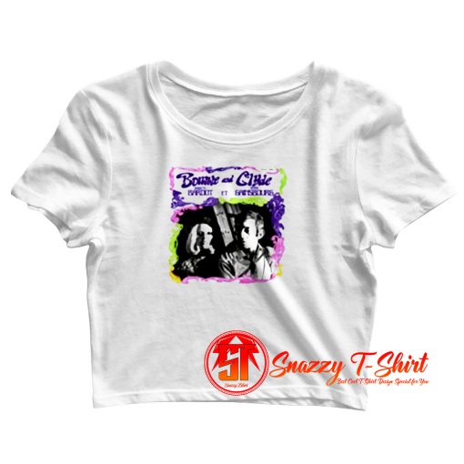 Bonnie Clyde Gainsbourg Brigitte Bardot Crop Top Shirt