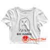 Boo Humbug Crop Top Shirt