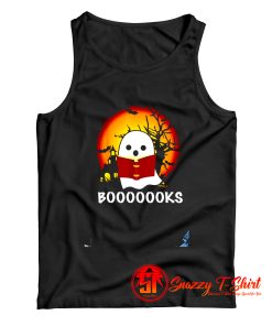 Boo Read Books Halloween Boooooks Tank Top