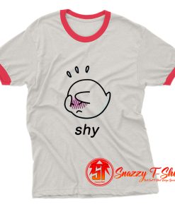 Boo Shy Ringer Tee