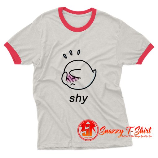 Boo Shy Ringer Tee