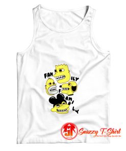 Bootleg Bart Snoopy Mickey Skate Tank Top