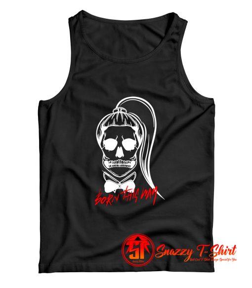 Born This Way Gaga Skull Tank Top