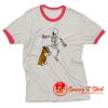 Boxer Dog Biting Skeleton Ringer Tee