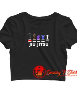 Brazilian Jiu Jitsu Chess Pieces BJJ Crop Top Shirt