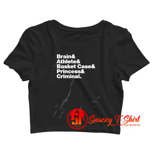 Breakfast Club Crop Top Shirt