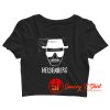 Breaking Bad Heisenberg Sketch Crop Top Shirt