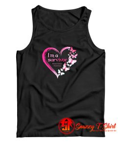 Breast Cancer Awareness Im a Survivor shirt breast cancer Tank Top