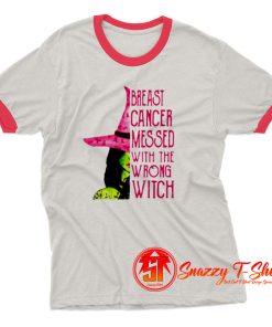 Breast Cancer Messed Ringer Tee