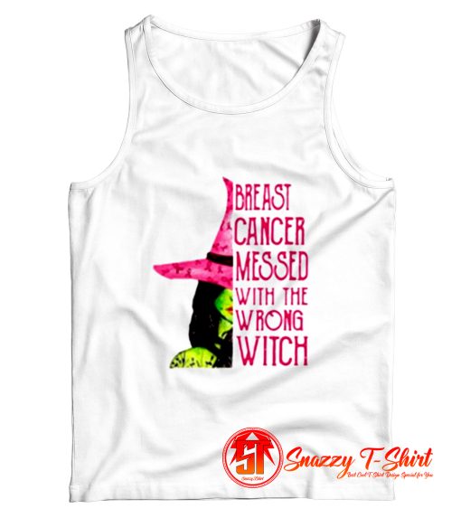 Breast Cancer Messed Tank Top