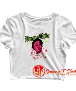 Breonna Taylor Say Her Name Crop Top Shirt