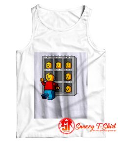 Brick man many faces parody Tank Top