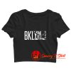 Brooklyn New York City BKLYN 718 Crop Top Shirt