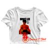 Bruce Lee Fist of fury 1972 Crop Top Shirt