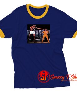 Bruce Lee Kareem Abdul Jabbar Ringer Tee