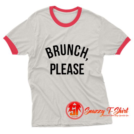 Brunce Please Ringer Tee