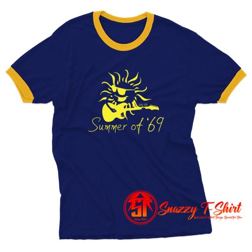 Bryan Adam Summer of 69 Ringer Tee