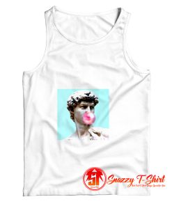 Bubblegum Statue vaporwave Tank Top