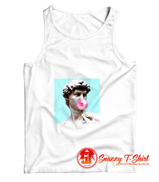 Bubblegum Statue vaporwave Tank Top