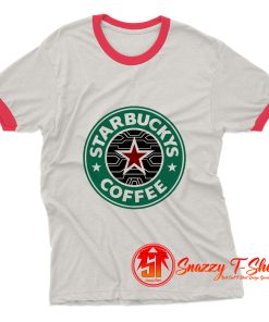 Bucky Barnes The Winter Soldier Coffee Ringer Tee