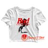 Budweiser Cowboy King Of Beers Crop Top Shirt