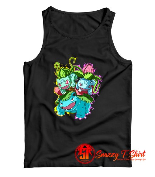 Bulbasaur Evolution Pokemon Tank Top