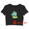 Bulkasaur Get That Grass Up Parody Gym Crop Top Shirt