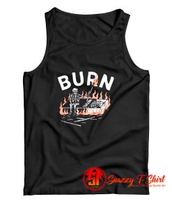 Burn skull Tank Top