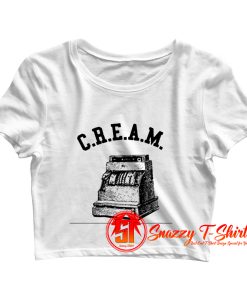 C R E A M Money Crop Top Shirt