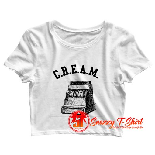 C R E A M Money Crop Top Shirt