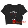 CANT PUT MY ARMS DOWN Crop Top Shirt