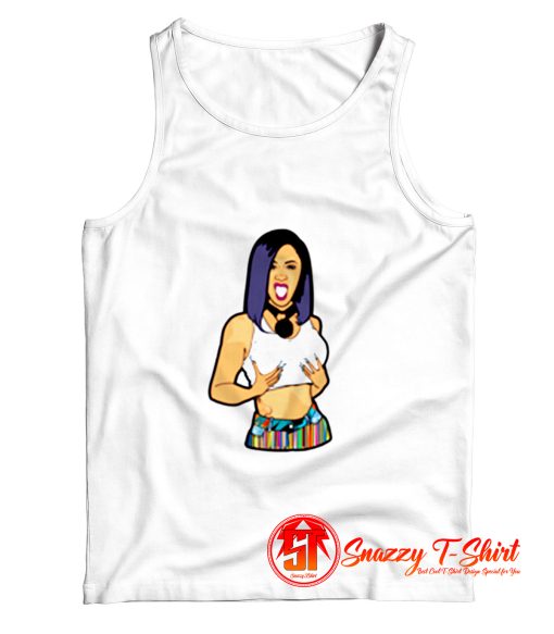 CARDI BOOBS Tank Top