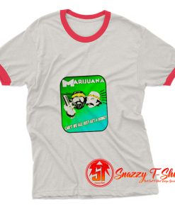 CHEECH CHONG Marijuana Ringer Tee