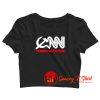 CNN Communist News Network Crop Top Shirt