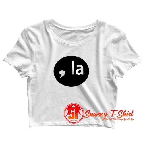 COMMA LA Crop Top Shirt