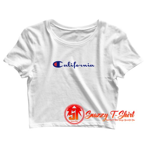 California Champion Crop Top Shirt