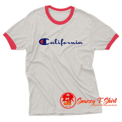 California Champion Ringer Tee