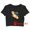 California Strong Northern California Fire Crop Top Shirt