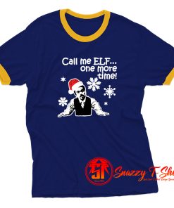 Call Me Elf Ringer Tee