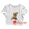 Calvin Hobbes Shock Crop Top Shirt