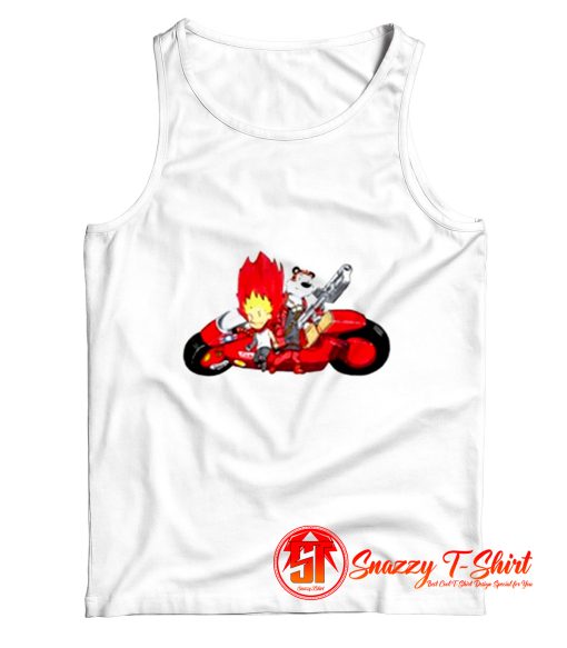 Calvin and Hobbes Akira Tetsuo Kaneda Tank Top